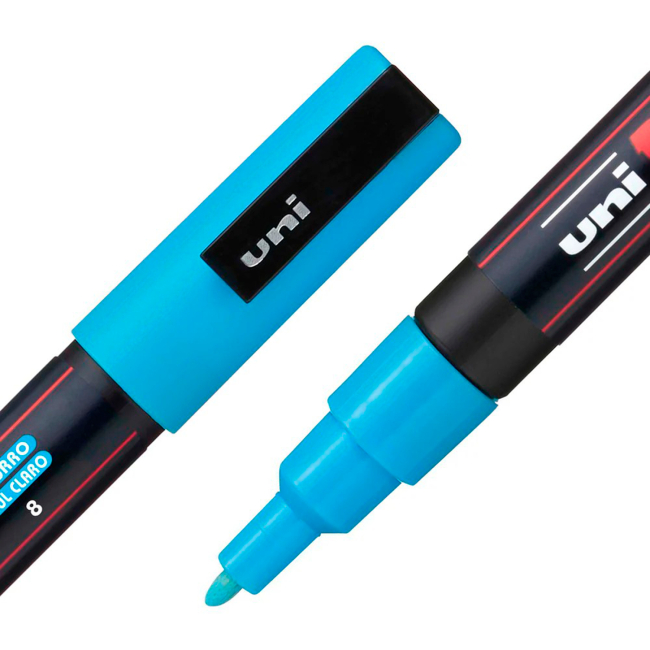 Набір маркерів Uni Posca 8 шт (PC-3M 8C)#4