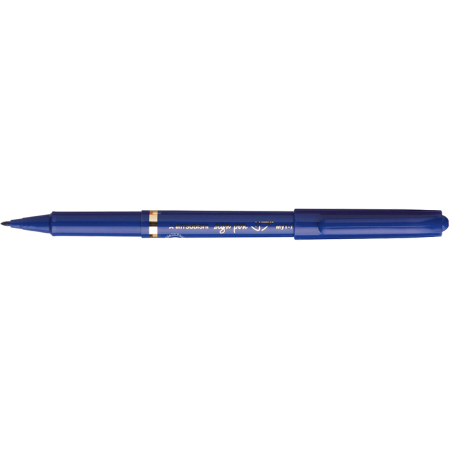 Ручка-маркер UNI Mitsubishi Sign Pen 0.7 мм синяя (MYT-7 BLUE(JP))#2