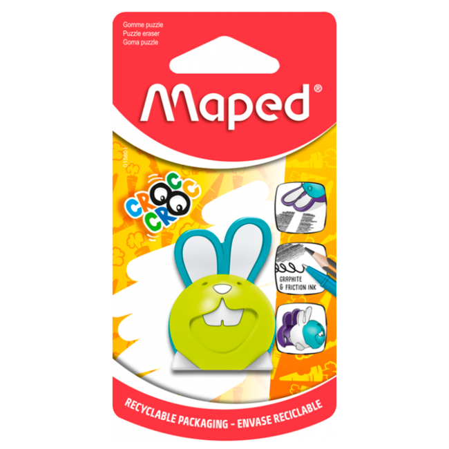 Ластик-пазл Maped Croc Croc в ассортименте (MP.015801)#3