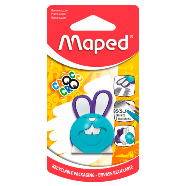 Ластик-пазл Maped Croc Croc в ассортименте (MP.015801)#4