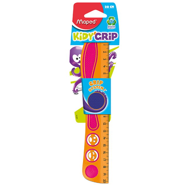 Лінійка Maped Kidy Grip 20 см в асортименті (MP.278710)#5
