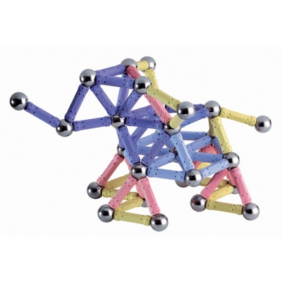 Магнитные конструкторы - Конструктор Pastelles mix 96 (854)#2