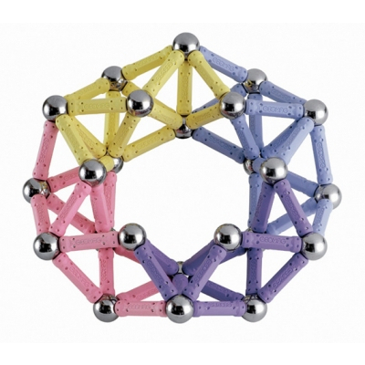 Магнитные конструкторы - Конструктор Pastelles mix 96 (854)#3