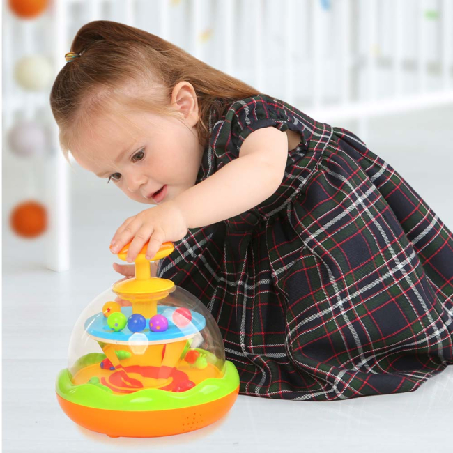 Развивающие игрушки - Музыкальная юла Kiddieland Веселые непоседы (29595)#2