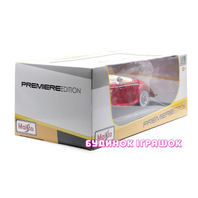 Транспорт и спецтехника - Авто Mercedes 500 K Typ Specialroadster (1 18) (36862 red)#2