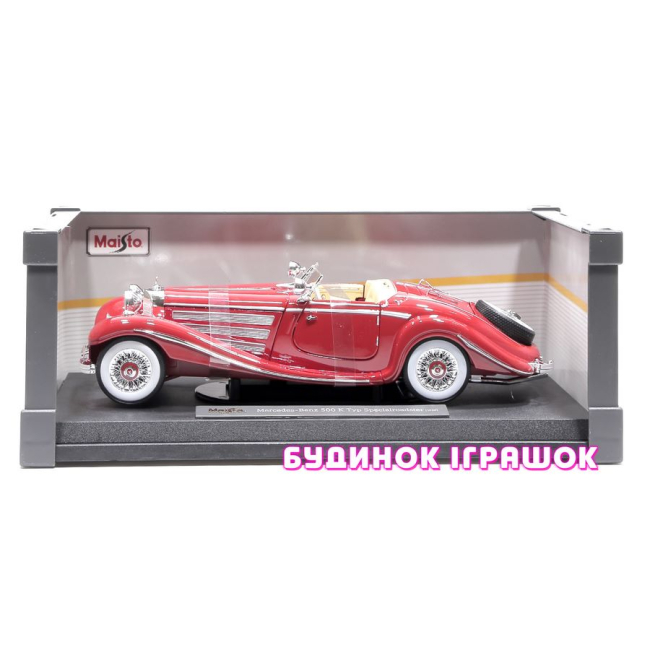 Транспорт и спецтехника - Авто Mercedes 500 K Typ Specialroadster (1 18) (36862 red)#3
