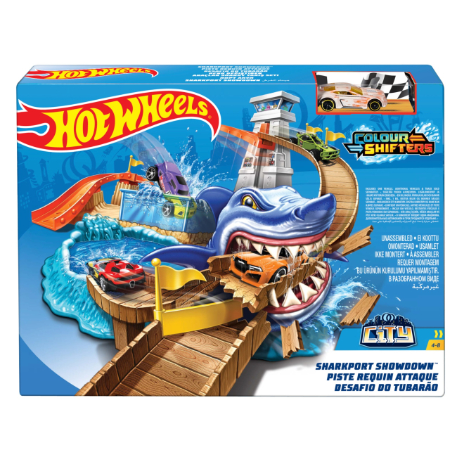 Автотреки - Трек Hot Wheels Измени цвет Охота на акулу (BGK04)#2
