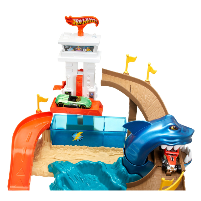Автотреки - Трек Hot Wheels Измени цвет Охота на акулу (BGK04)#3