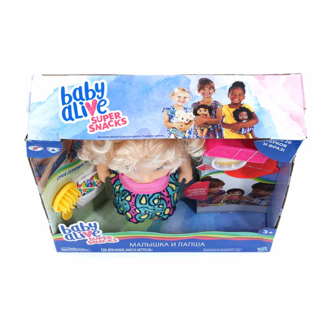 Уцінені іграшки - Уцінка! Пупс Baby Alive Лялька та локшина (C0963)#2