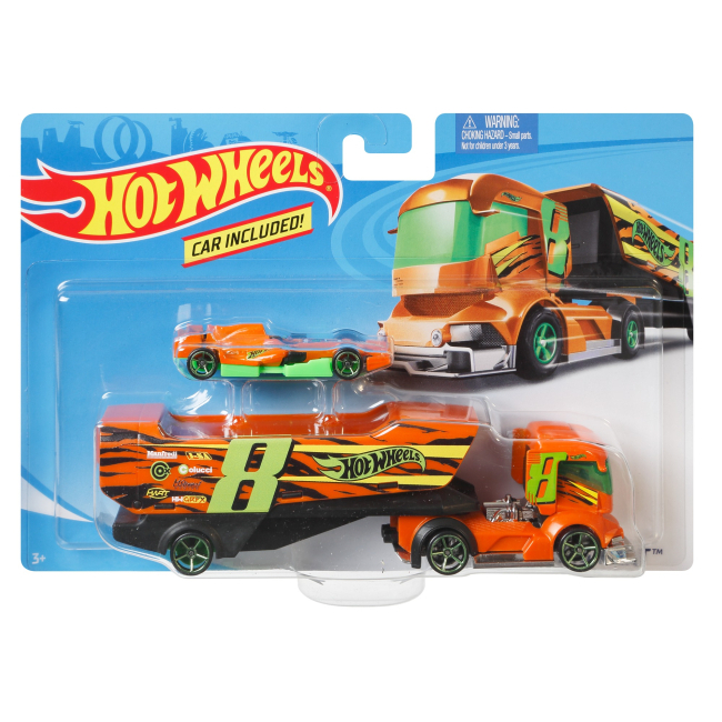 Транспорт и спецтехника - Машина дальнобойщика Hot Wheels в ассортименте (BDW51)#3