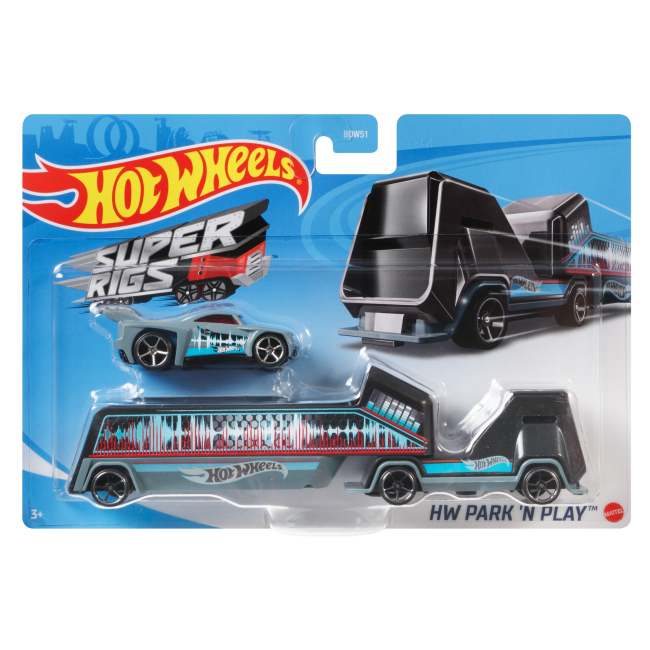 Транспорт и спецтехника - Машина дальнобойщика Hot Wheels в ассортименте (BDW51)#9