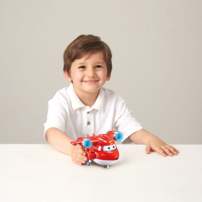 Фигурки персонажей - Фигурка-трансформер Super Wings Supercharge Джетт (EU740431)#3